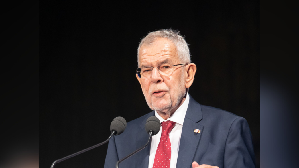 Le président Alexander Van der Bellen