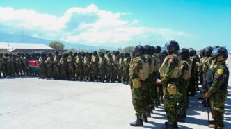 Les forces de la Mission Multinationale de Soutien à la Sécurité (MMSS) en Haïti accueillent 200 nouveaux policiers kenyans, venus prêter main forte à la lutte contre l’insécurité.