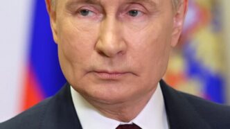 Président de la Russie, Vladimir Poutine via wikipedia