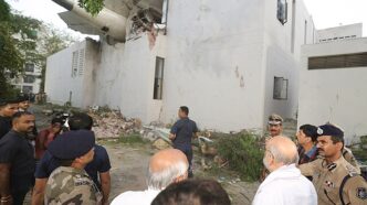 Union Minister of Home Affairs & Cooperation, Shri Amit Shah visits the crash site of Air India Flight 171.
