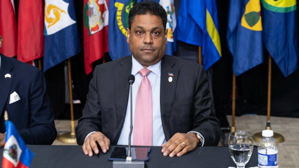 Laurent Saint-Cyr, nouveau président du Conseil Présidentiel de Transition en Haïti.