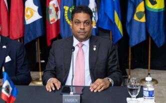 Laurent Saint-Cyr, nouveau président du Conseil Présidentiel de Transition en Haïti.
