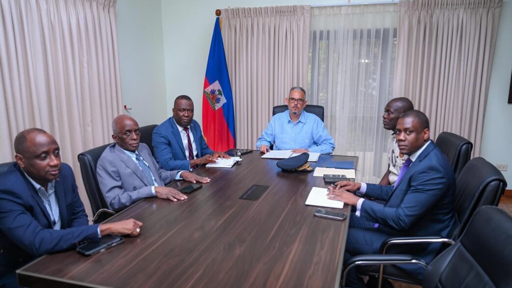 Photo de la réunion du CSPN à la Primature