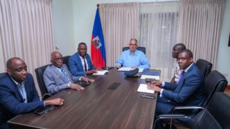 Photo de la réunion du CSPN à la Primature