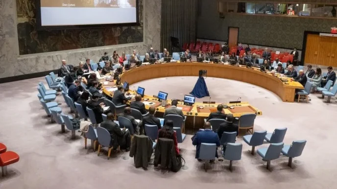 Réunion extraordinaire du Conseil de sécurité de l'ONU sur Haïti. • ©ONU