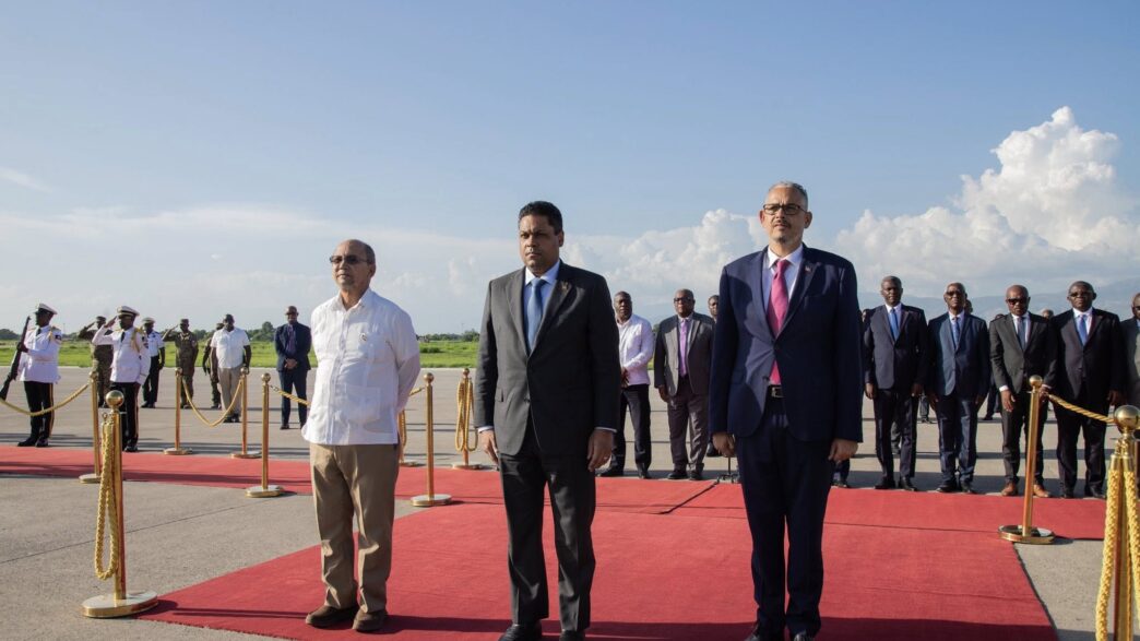 Membres du CPT. Crédit: La Présidence d'Haiti