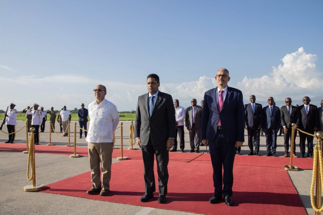 Membres du CPT. Crédit: La Présidence d'Haiti