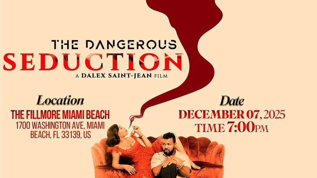 The Dangerous Seduction — un nouveau chapitre du cinéma haïtien. Photo trouvée sur le compte Instagram de @guywewenetwork