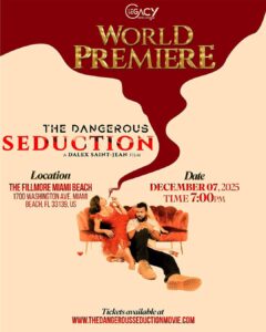The Dangerous Seduction — un nouveau chapitre du cinéma haïtien. Photo trouvée sur le compte Instagram de @guywewenetwork