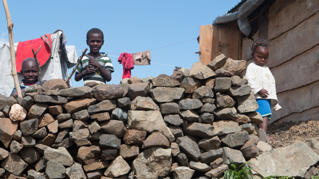 Children in port-au-prince Credit photo: Carsten ten Brink